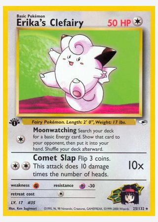 Erika's Clefairy — catalogusbeeld