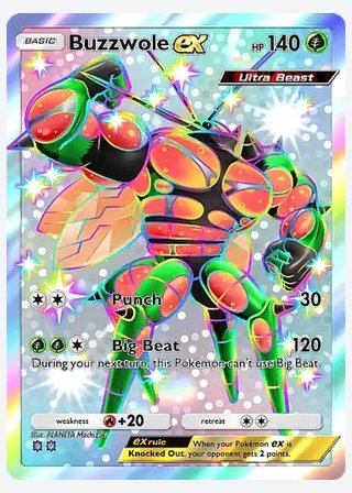 Buzzwole ex — catalogusbeeld