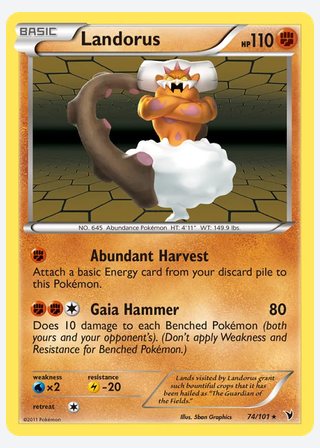 Landorus — catalogusbeeld