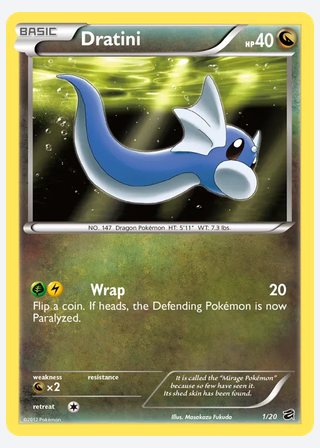 Dratini — catalogusbeeld