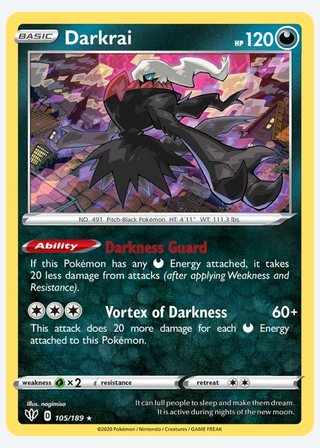 Darkrai — catalogusbeeld