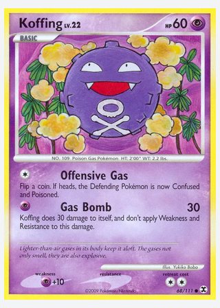 Koffing — catalogusbeeld