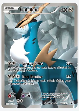 Cobalion — catalogusbeeld
