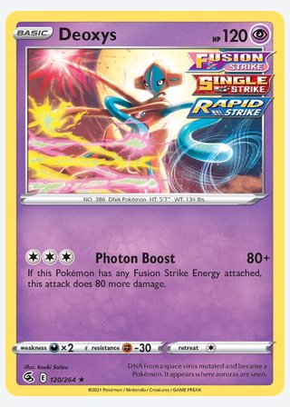 Deoxys — catalogusbeeld