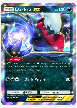 Darkrai ex — catalogusbeeld