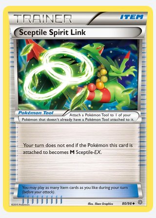 Sceptile Spirit Link — catalogusbeeld
