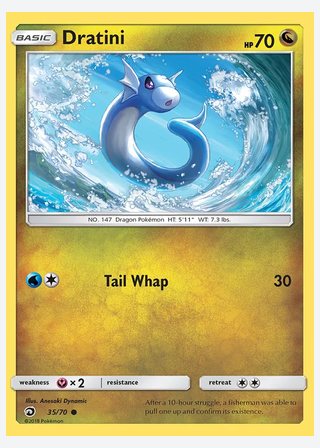 Dratini — catalogusbeeld