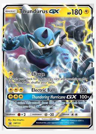 Thundurus GX — catalogusbeeld