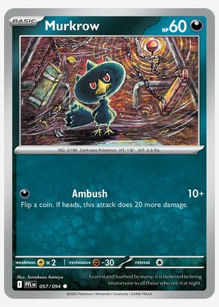 Murkrow — catalogusbeeld