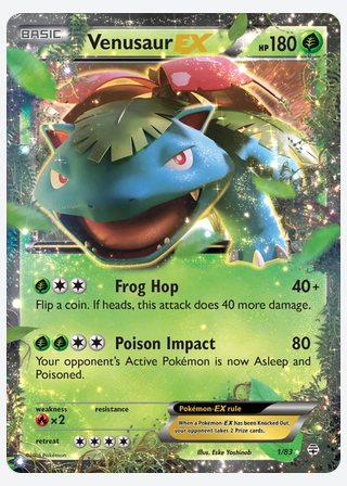 Venusaur EX — catalogusbeeld