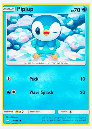 Piplup — catalogusbeeld