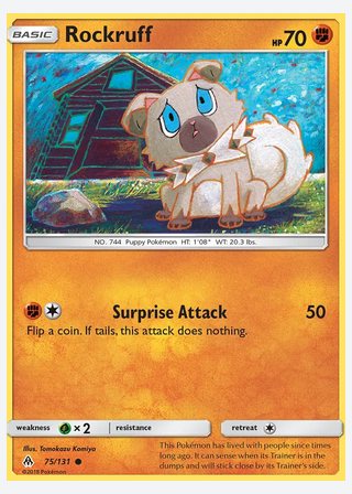Rockruff — catalogusbeeld