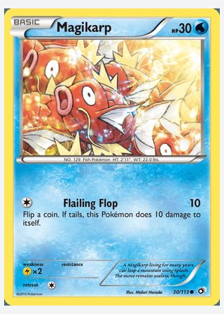 Magikarp — catalogusbeeld