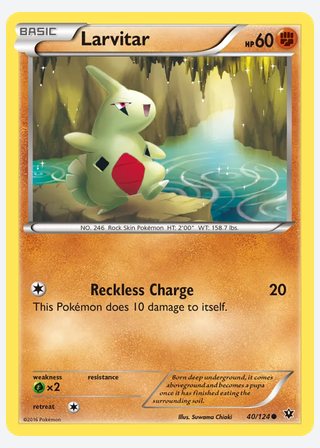 Larvitar — catalogusbeeld