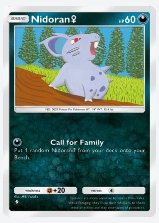Nidoran♀ — catalogusbeeld