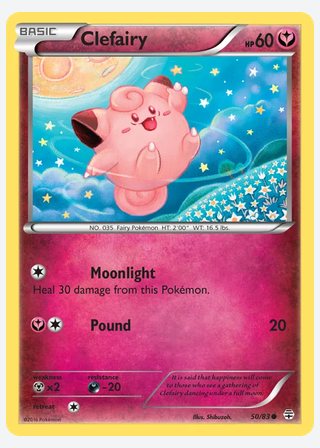Clefairy — catalogusbeeld