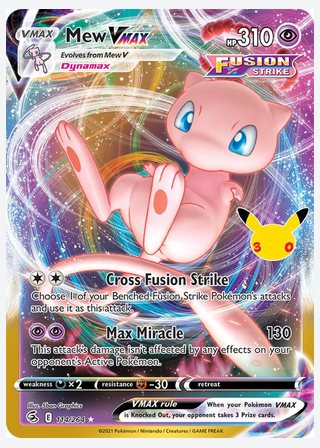 Mew VMAX — catalogusbeeld