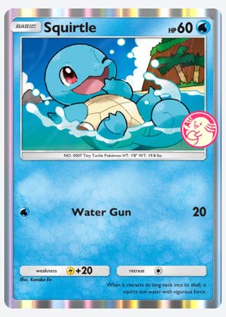 Squirtle — catalogusbeeld