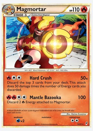Magmortar — catalogusbeeld