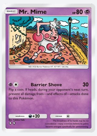 Mr. Mime — catalogusbeeld
