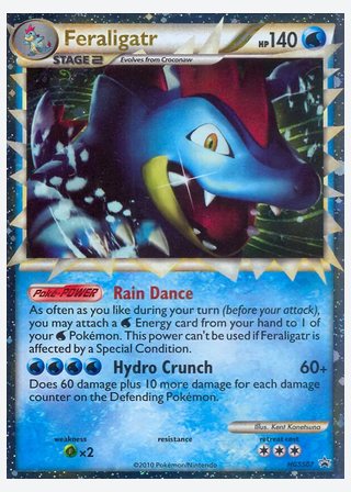 Feraligatr — catalogusbeeld