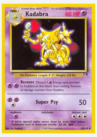 Kadabra — catalogusbeeld