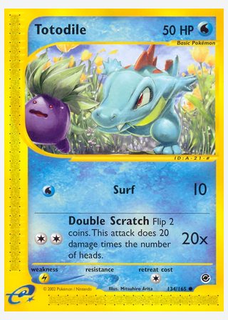 Totodile — catalogusbeeld