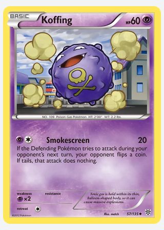 Koffing — catalogusbeeld
