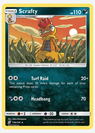 Scrafty — catalogusbeeld