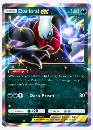 Darkrai ex — catalogusbeeld