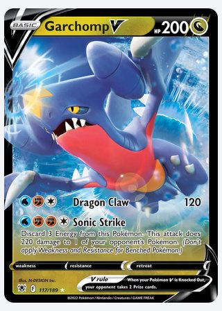 Garchomp V — catalogusbeeld
