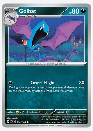 Golbat — catalogusbeeld