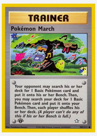Pokémon March — catalogusbeeld