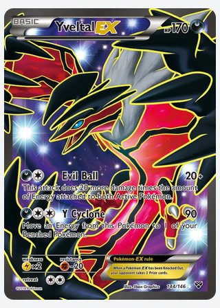 Yveltal EX — catalogusbeeld