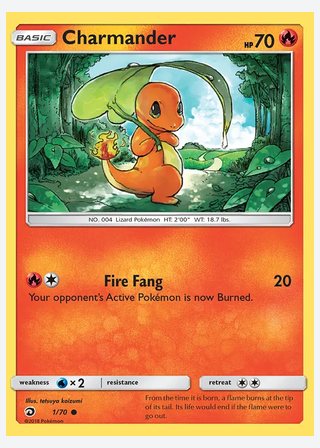 Charmander — catalogusbeeld