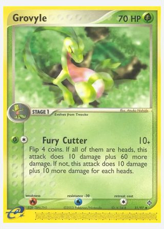 Grovyle — catalogusbeeld