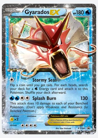 Gyarados EX — catalogusbeeld