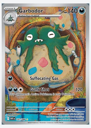 Garbodor — catalogusbeeld