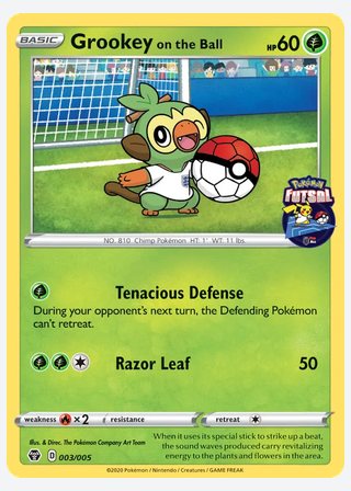 Grookey on the Ball — catalogusbeeld