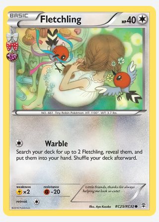 Fletchling — catalogusbeeld