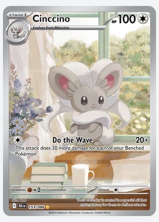 Cinccino — catalogusbeeld