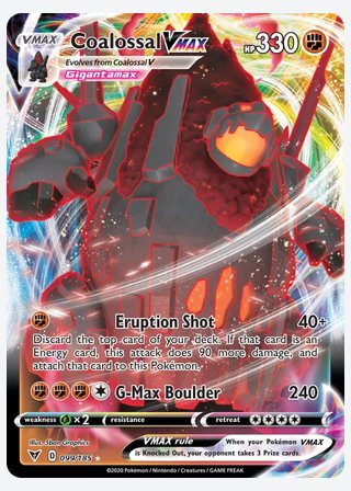 Coalossal VMAX — catalogusbeeld