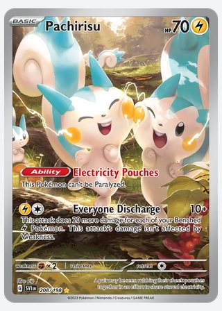 Pachirisu — catalogusbeeld