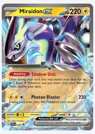 Miraidon ex — catalogusbeeld