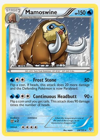 Mamoswine — catalogusbeeld