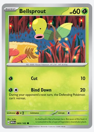 Bellsprout — catalogusbeeld