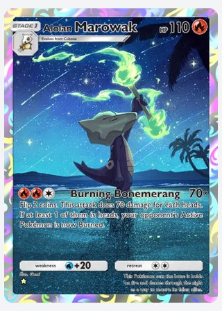 Alolan Marowak — catalogusbeeld