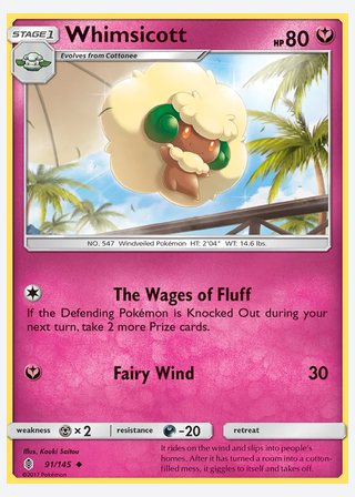 Whimsicott — catalogusbeeld