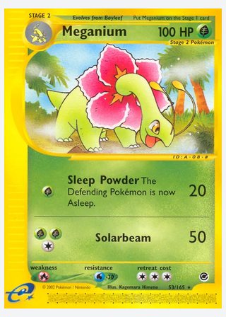 Meganium — catalogusbeeld