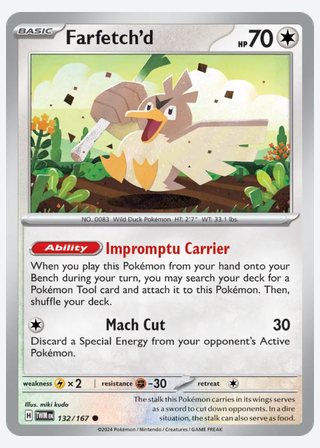 Farfetch'd — catalogusbeeld